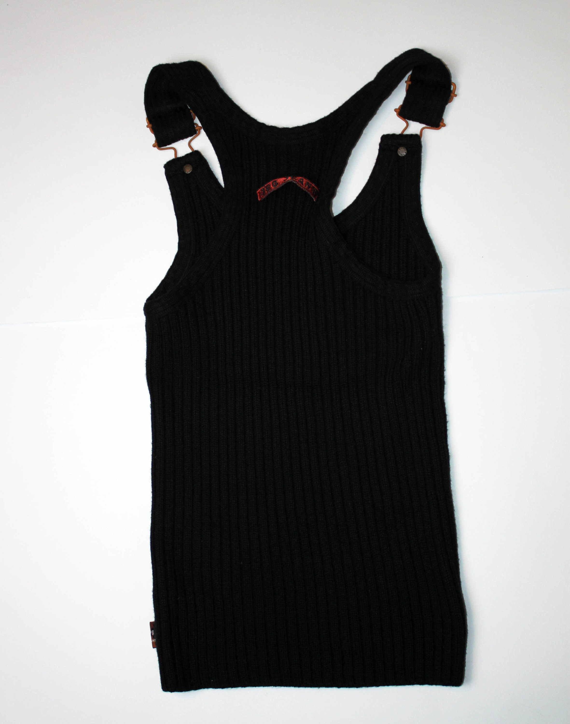 Jean Paul Gaultier Tank Top Vest Black Tactical Punk Goth Jean Paul Gaultier Tank Top Vest Black Tactical Punk Goth