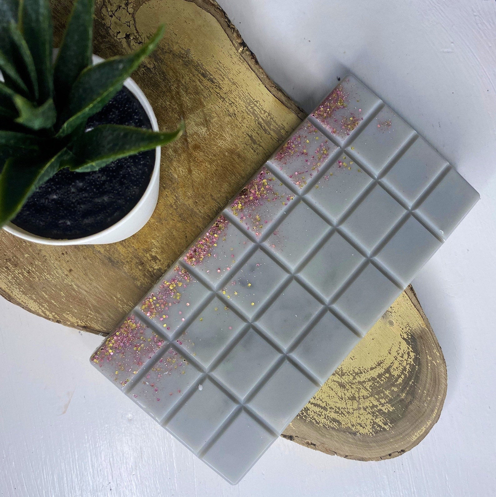 Highly scented long lasting Wax melt slab Home fragrance Etsy