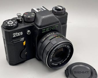Zenit 21 XS - Belomo con Helios 44 M-6 [súper raro]
