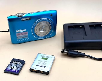 Nikon Coolpix S3100 - Digital Compact Camera 14MP
