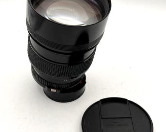 Canon FD 135 mm f/2 - Objetivo de enfoque manual para retratos de ensueño