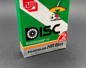 Película Fuji Disc - Edición especial Copa Mundial México 1986 - 2 discos - Caducada en 1987