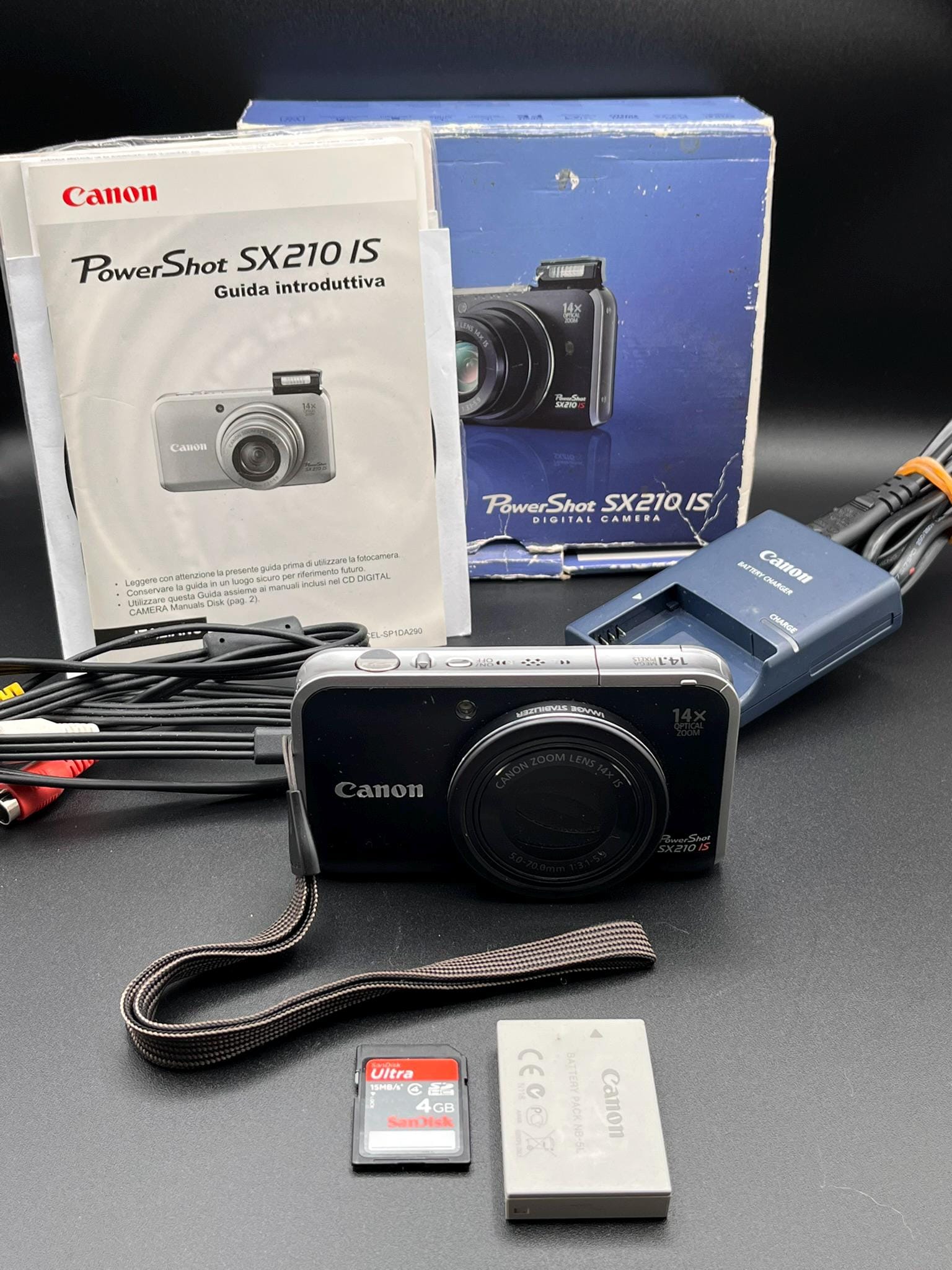 Canon　SX210IS ジャンク品 Canon SX210 IS PowerShot Digital Camera 14xZoom FOR PARTS/REPAIR