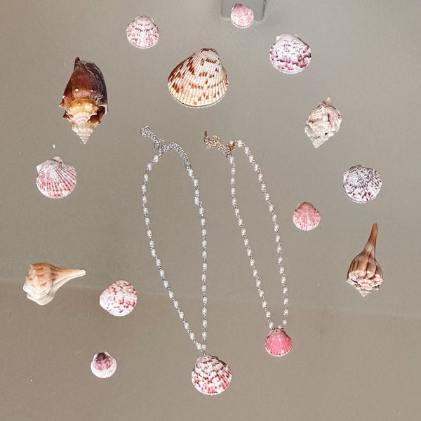 Handpicked echte sint-jakobsschelpen schelpketting