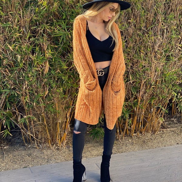 Mustard Cardigan