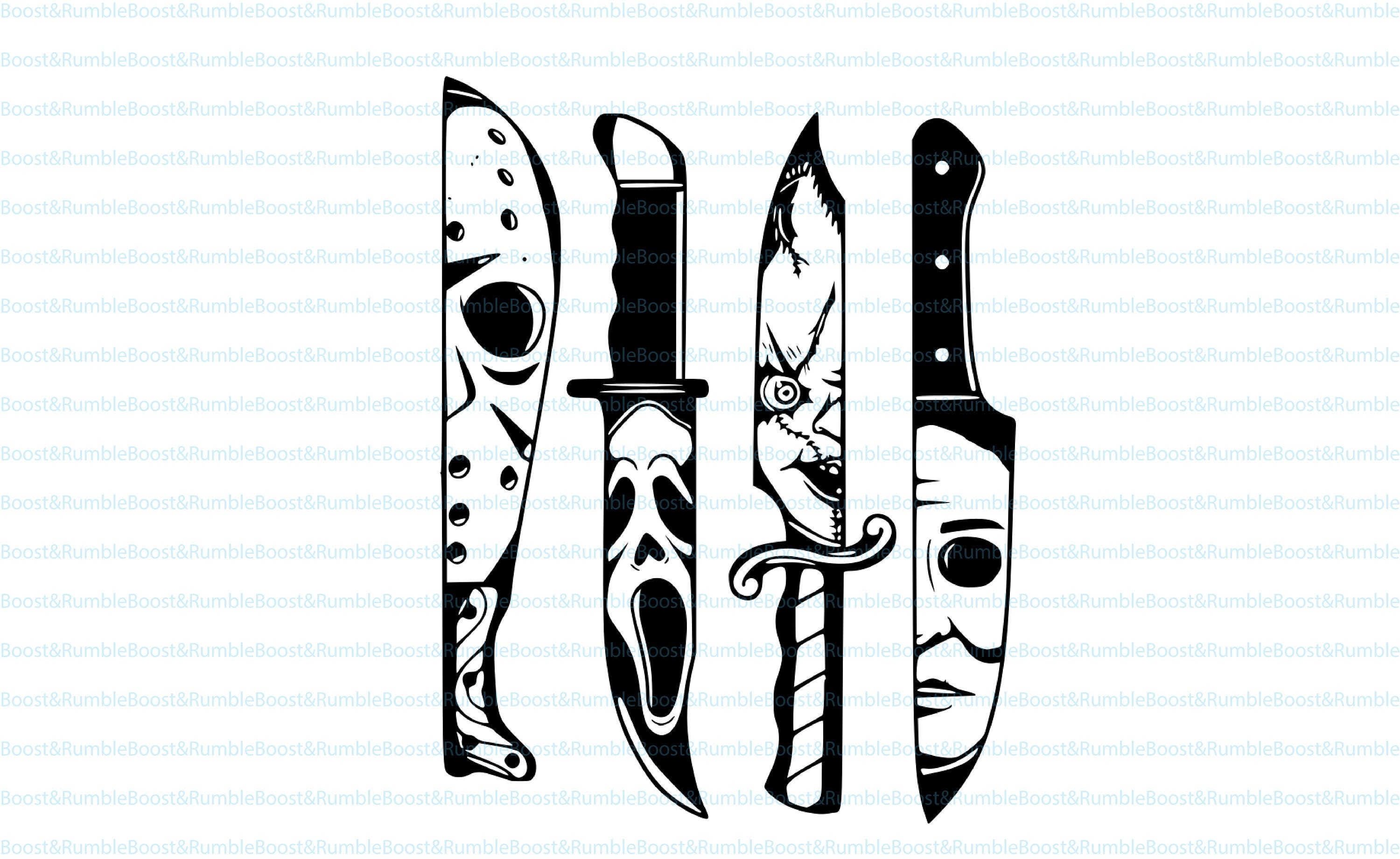 Horror Movie Characters In Knives Svg Michael Myers Svg Jason Photos Sexiz Pix