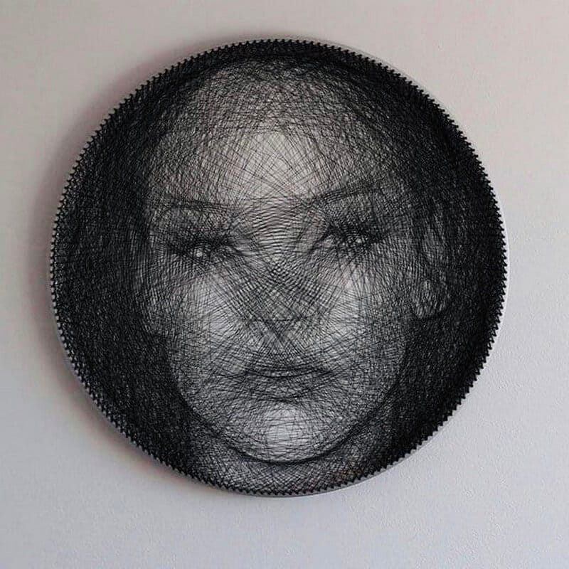 String Art Body String Art Human Portrait, Design String Art, Gift, Wall Art, Wall ...