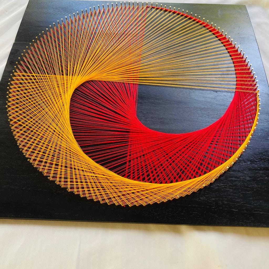 String Art Hand Made Wall Art Wall Decor Home Decor Etsy