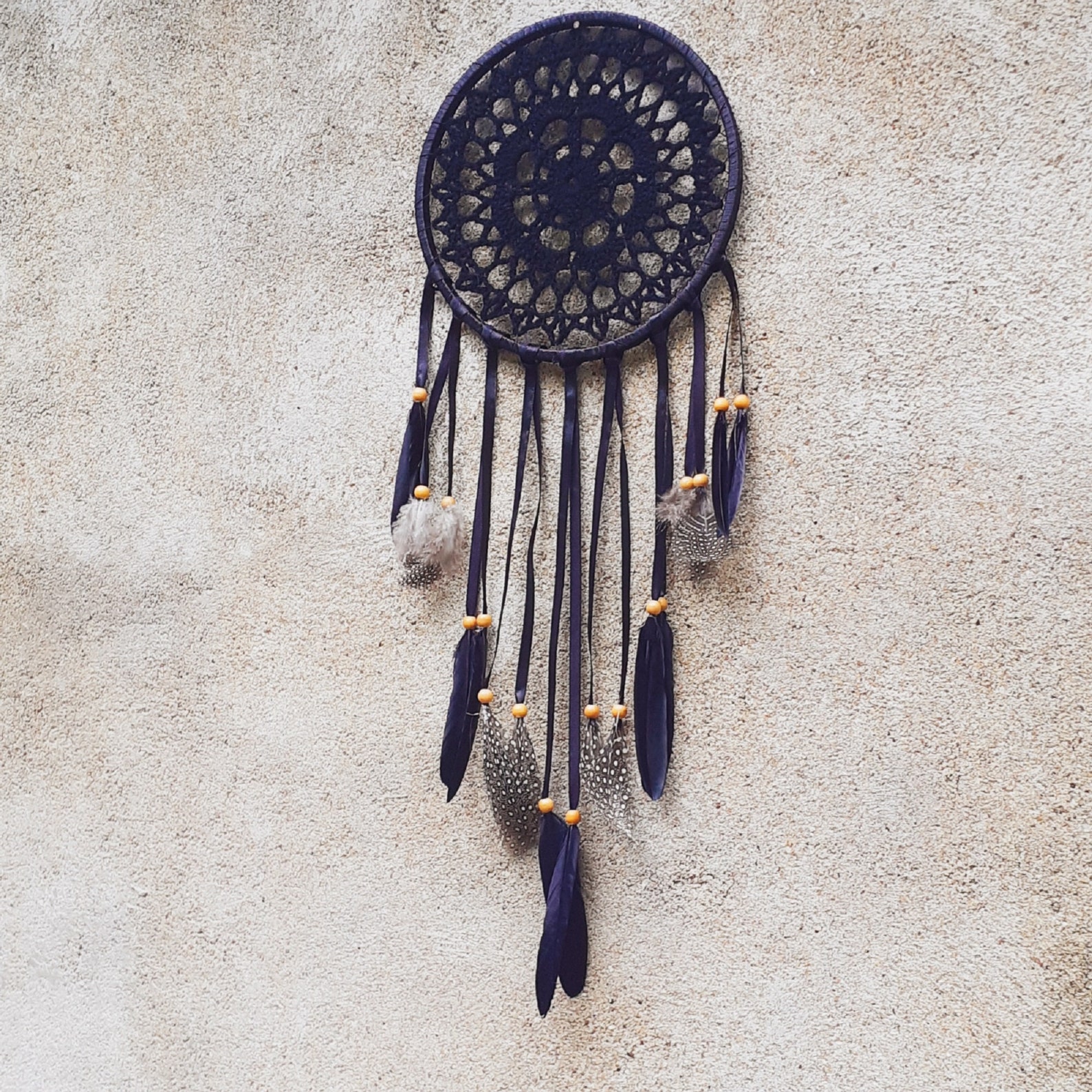 Handmade Black dream catchers dream catchers for bedroom Etsy