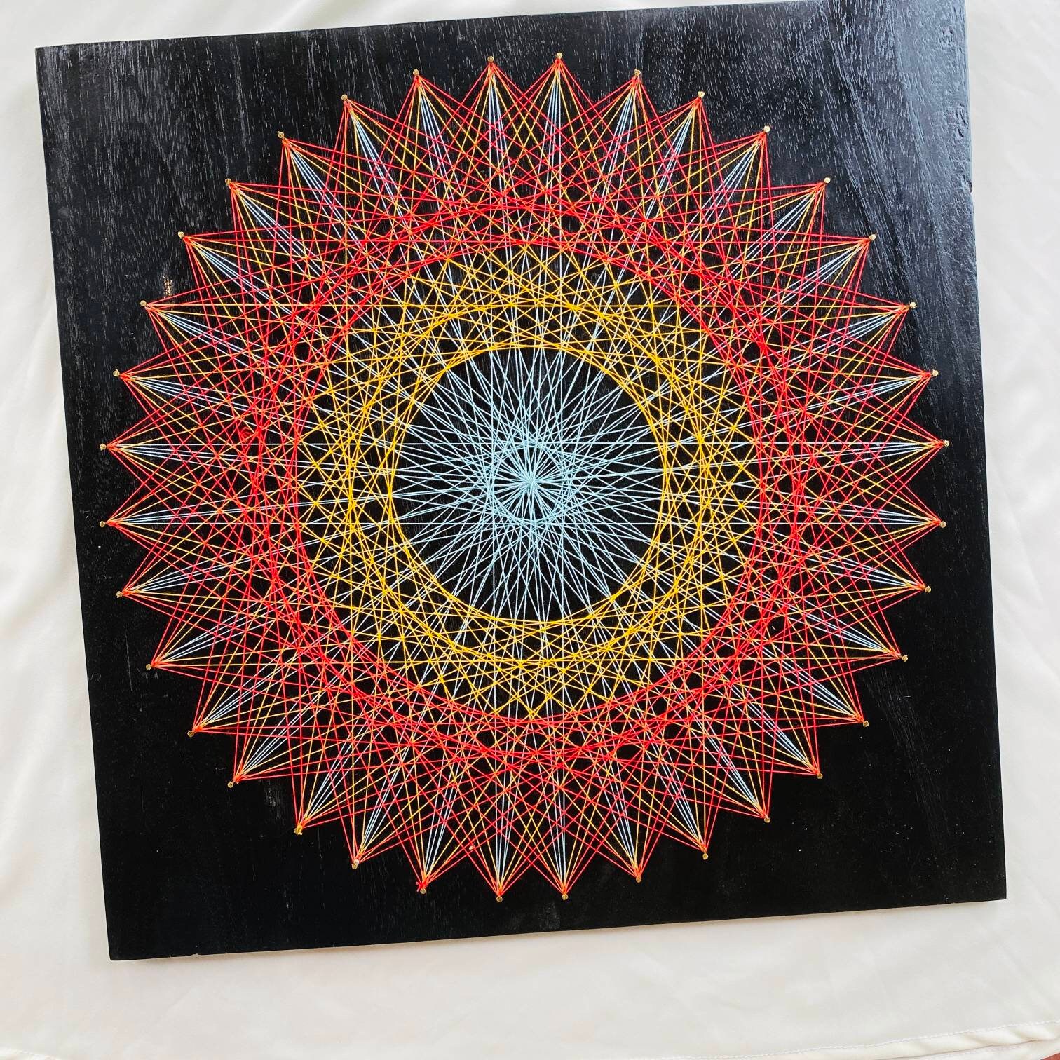 String Art Hand Made Wall Art Wall Decor Home Decor Etsy