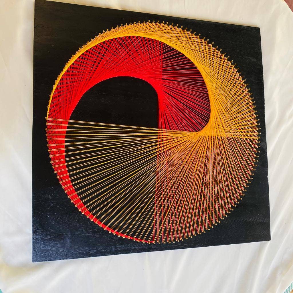 String Art Hand Made Wall Art Wall Decor Home Decor Etsy