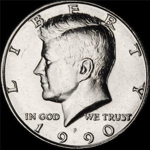 1990 D Kennedy Half Dollar - BU