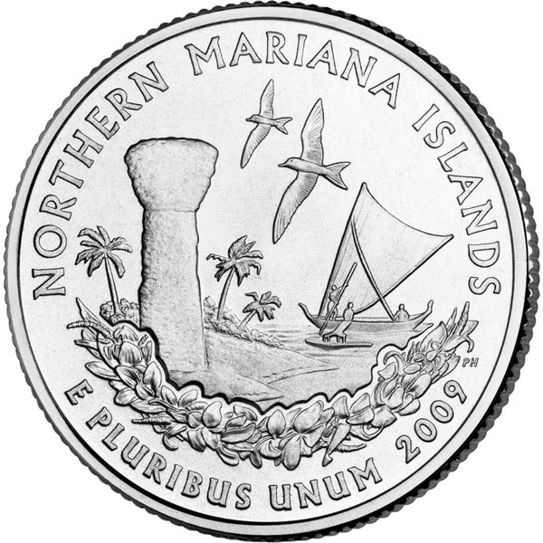2009 D Northern Mariana Islands Territory Quarter BU