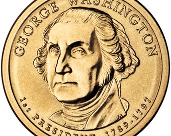 2007 D  George Washington Dollar Coin - BU