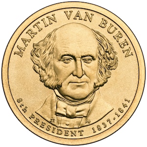 2008 P  Martin Van Buren Dollar Coin - BU