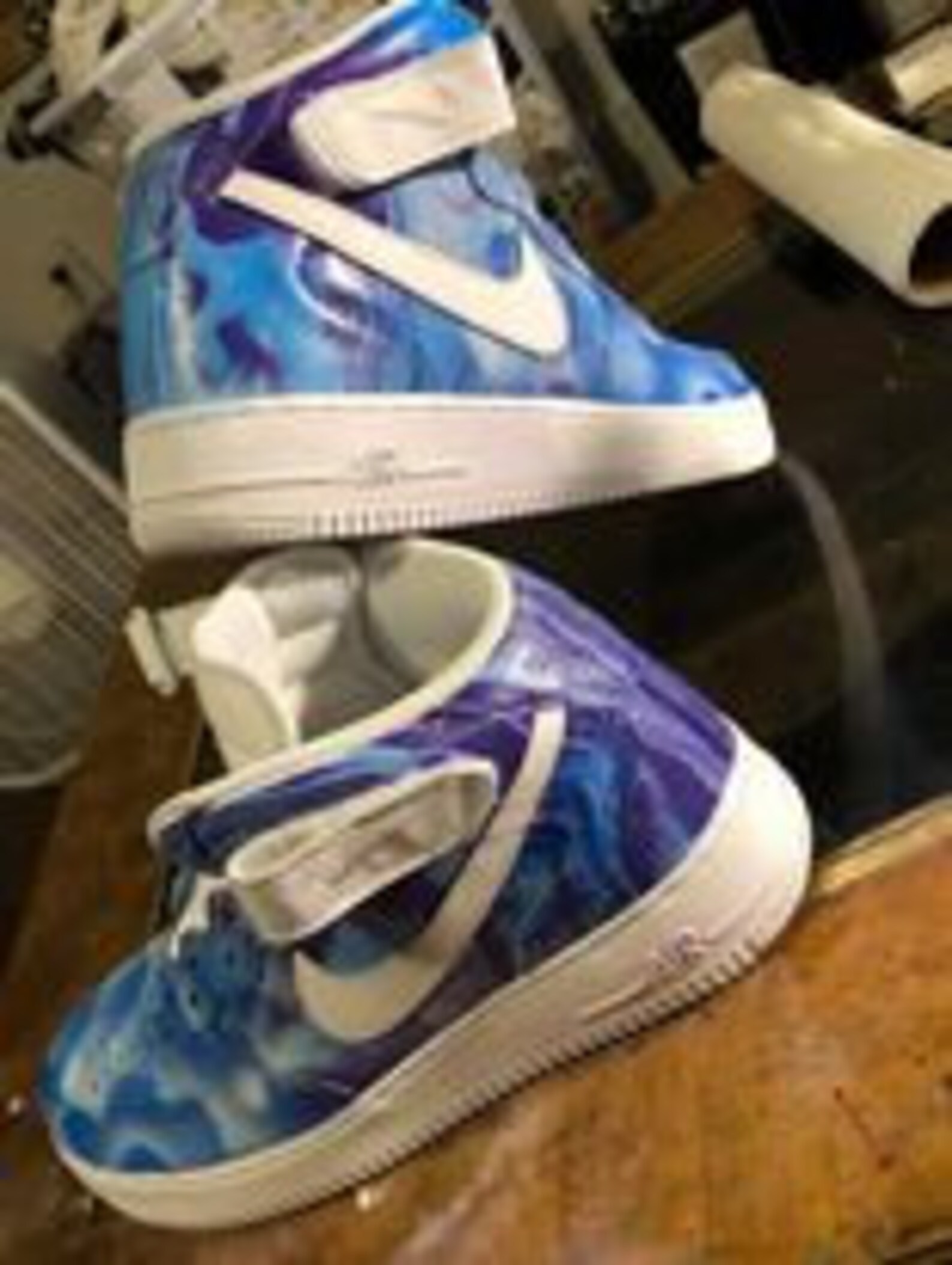 Custom airbrushed air force ones | Etsy
