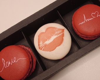 Valentine’s Day Macarons