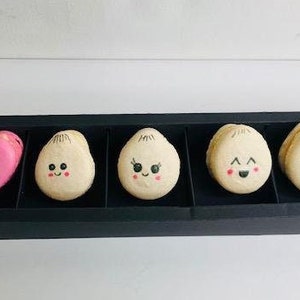 love Dumplings Macarons in the Gift Box