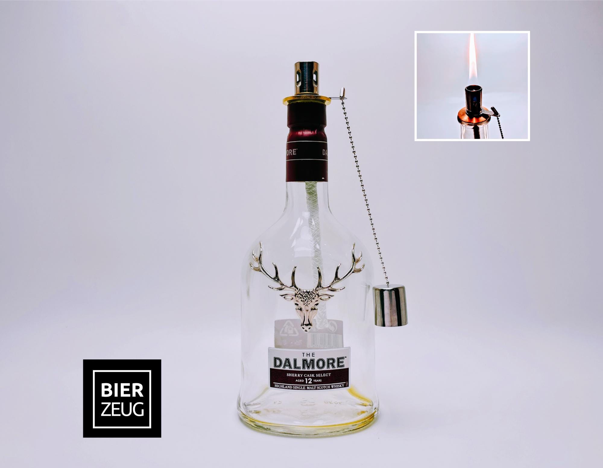 Lámpara de botella de whsky bourbon Wllam Heaven Hll 14 WHH - Etsy