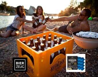 Eisblock Bierkühler | Der revolutionäre Bierkastenkühler für Hopfenhelden | Für 20x0,5l oder 24x0,33l - Jetzt eiskalt bestellen!