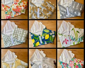 Reusable Sandwich Wrap and Snack Bag