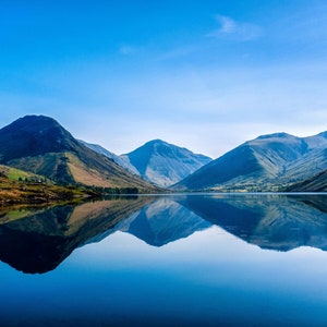 Cartão de felicitações de luxo do Lake District, Wastwater