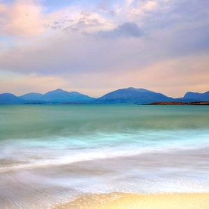Colori di Luskentyre, cartolina d'auguri per la fotografia di paesaggi di lusso dell'isola di Harris