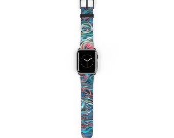 Floreciente correa de Apple Watch