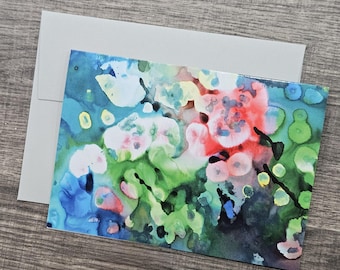 Bouquet of Cells Note Cards