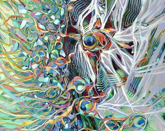 The Web's Release - Limited Edition Giclee Fine Art PRINT