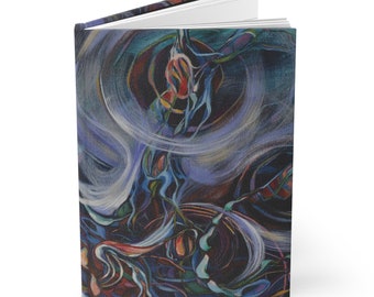 Llamaradas en la niebla Cuaderno de tapa dura