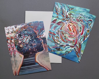 Neuro-inspired Postcard Set