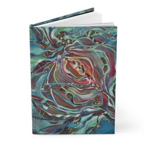 Synaptic Bloom Hardcover Notizbuch