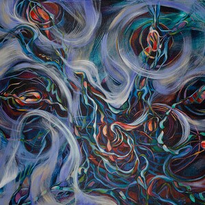 Flares in Fog - Limited Edition Giclee Fine Art PRINT