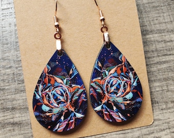 Budding Thoughts Teardrop Earrings