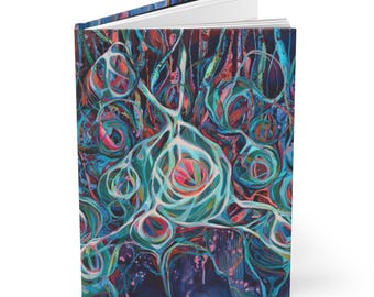 Diário de capa dura em expansão