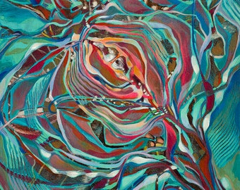 Synaptic Bloom - Limited Edition Giclee Fine Art PRINT