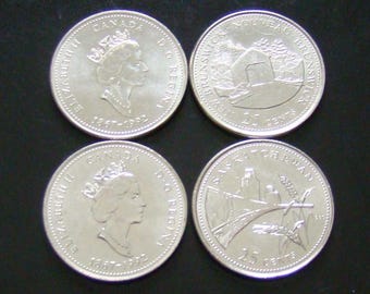 Canadian 25 Cent Coins - 1992 - 125th Anniversary - Buyers Choice
