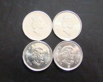 Monedas canadienses de 5 centavos - 1990 a 2006 - Isabel II