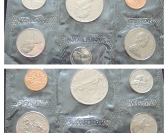 Canada First Commemorative Mint Last 10 Copper Cents 1987-1996