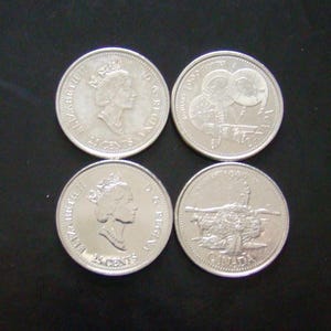 Canada 25 cent coin - Etsy 日本