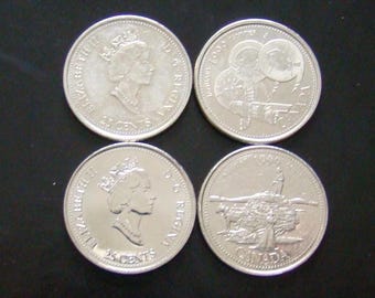 Canadian 25 Cent Coins - 1999  Millennium - Buyers Choice