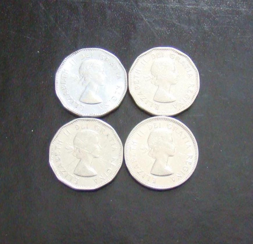 1964 five cents - Etsy 日本