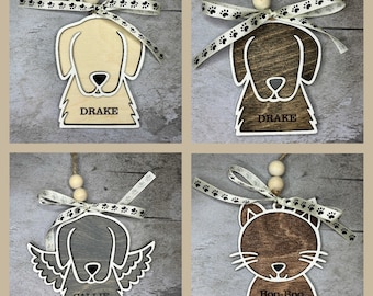 Personalized Dog/Cat Ornament