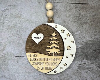 In Loving Memory Ornament - Personalized Memorial Keepsake