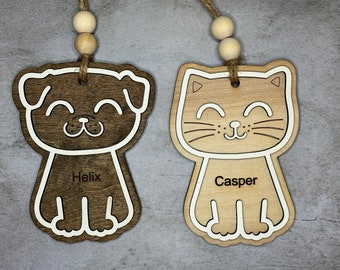 Personalized Puppy/Kitten Ornament