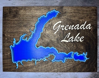 Mississippi Lakes.  Various Lakes.  Lake Maps.  Wall Art.  Lake Life.  Custom Available.
