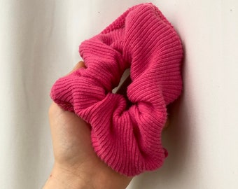 Handmade Pink Scrunchie