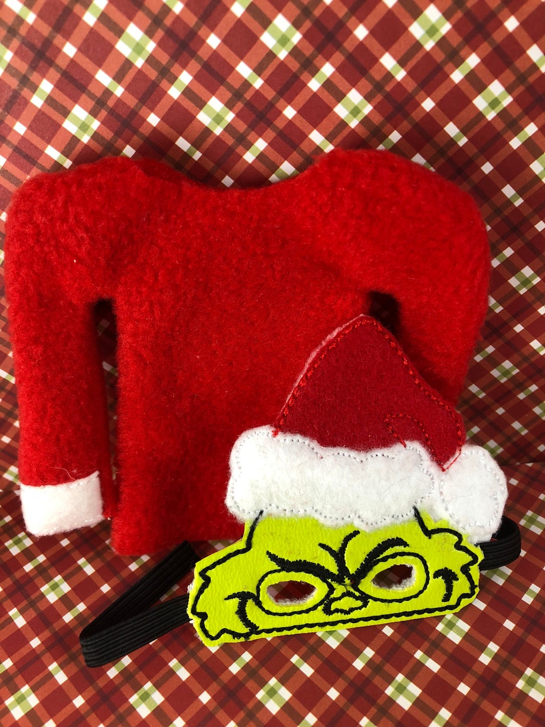 Grinch Costume Elf/doll Clothing Etsy
