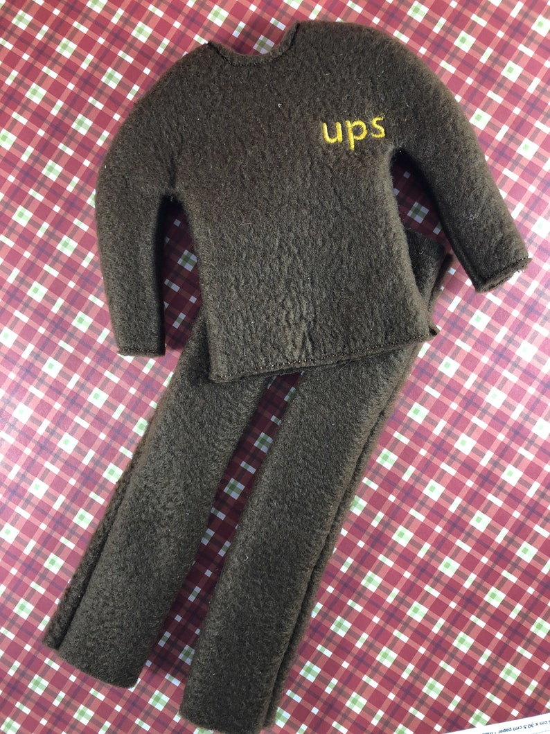 UPS Driver Albuquerque Mall Costume Doll Elf Clothing Popular popular